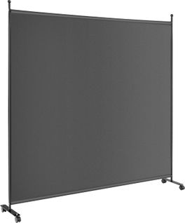 Paravent Intérieur à 3 Panneaux Pliable Détachables  184 x 30 x 184 cm