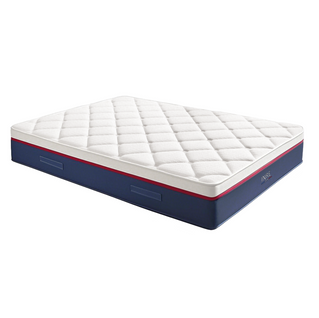 Matelas Mousse 140x200 cm INRE Epaisseur 30 cm, Tissu en coton respirant, Confort