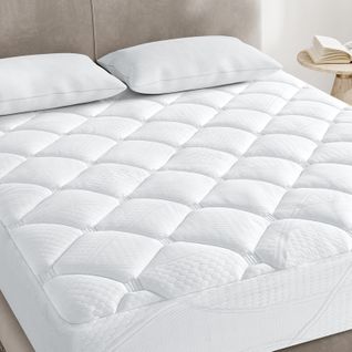 Surmatelas 160x200 Cm - Inre, Confort Optimal - Moelleux, Anti-acarien, Respirant  - Lavable