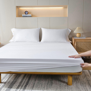 Protège Matelas 90x190 Cm - Imperméable, Respirant, Doux Et Confortable, Anti-allergènes