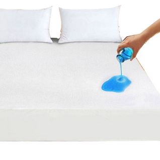 Protège Matelas 140x190 Cm - Imperméable, Respirant, Doux Et Confortable, Anti-allergènes