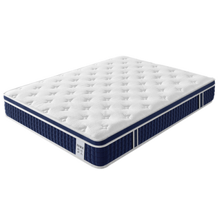 Matelas Ressort 140x190 Cm – Epaisseur 30 Cm, Confort Ferme – Tissu Confortable