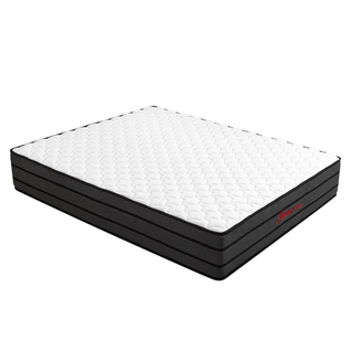 Matelas Ressort 140x200 Cm – Epaisseur 25 Cm, Confort Ferme – Tissu Confortable