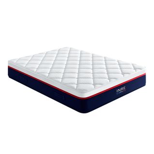 Matelas Ressort 140x190 Cm – Epaisseur 30 Cm, Confort Ferme – Tissu Confortable