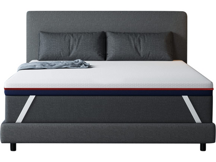Surmatelas 180x200 cm, epaisseur 11cm,  haute densité, avec housse hypoallergénique lavable