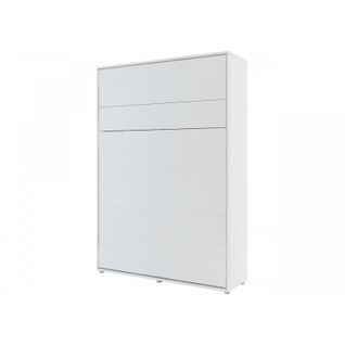 Lenart Armoire Lit Escamotable Vertical 140x200 Cm Blanc Mat Lit Rabattable Lit Mural"consus"