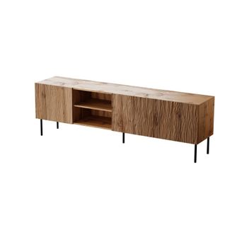 Meuble TV 190x60x41 Cm Meuble Hi-fi Luxueux Sideboeard Sur Pied Wotan Artisan Younge