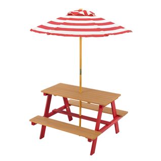 Table De Pique-nique Enfants Avec Parasol