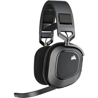 Casque Sans Fil Hs80 Rgb - Carbone Corsair - Casque Micro - Dolby Atmos - Technologie Sans Fil