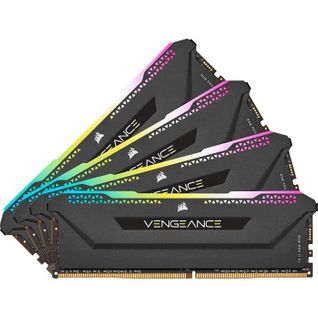 Mémoire PC Ddr4 - Vengeance Rgb Pro Sl 32go (4x8go) - 3200mhz - Cas 16 (cmh32gx4m4e3200c16)