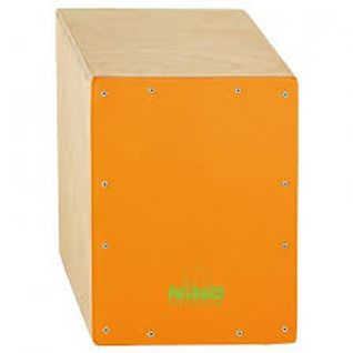 Cajon 33cm, Bouleau, Facade Orange