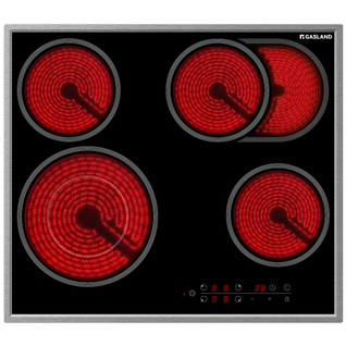 Plaque De Cuisson Vitrocéramique Ch604bf24b 4 Feux 6600w Encastrée 60cm