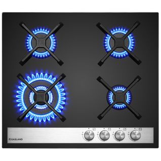 Plaque De Cuisson Gaz Gh6604bg1fc 4 Feux, Noir 60 Cm