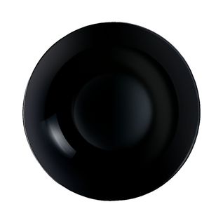 Assiette Creuse Noire 20cm