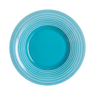 Assiette Creuse Bleue 21.5 Cm