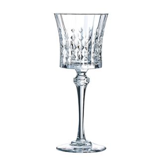 4 Verres à Pied 19 Cl Lady Diamond - Cristal D'arques