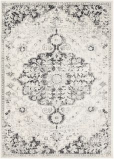 Tapis Vintage Oriental Gris/noir 120x170 Cm Lou