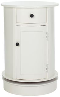 Tiroirs Antonina Blanc Bois De Pin 45 X 45 X 66 Cm