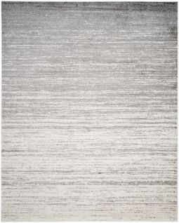 Tapis Adirondack 235 X 305 Cm Ombre Moderne Marius Ivory / Silver
