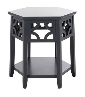 Table D'appoint Manilla Gris Bois Bayur 46 X 46 X 46 Cm