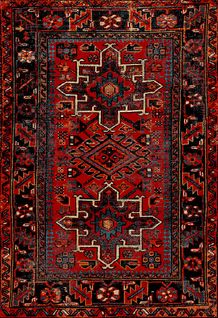 Tapis Persan 201 X 274 Cm De Transition Henley Rouge