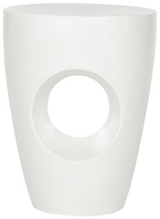 Table En Ciment Willodean Ivoire Beton 36 X 36 X 45 Cm