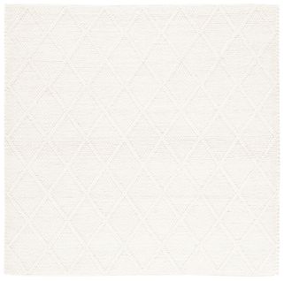 Tapis Natura 183 X 183 Cm Contemporain Bexley Ivoire / Ivoire