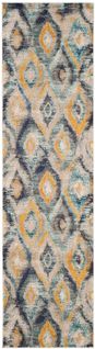 Tapis Monaco 66 X 183 Cm Bohème Chic Vistoso Bleu