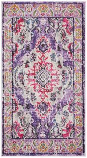 Tapis Monaco 66 X 122 Cm Bohème Chic Milà Violet
