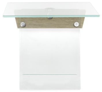 Table D'appoint Zelia Neutre Buis 60 X 60 X 51 Cm