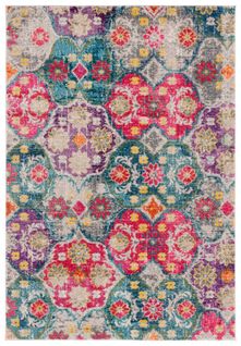 Tapis Monaco 155 X 231 Cm Bohème Chic Mandore Area Gris