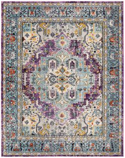 Tapis Monaco 235 X 305 Cm Bohème Chic Arya Area Bleu