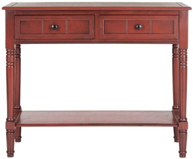 Table Console Margarite Rouge Bois De Pin 91 X 35 X 75 Cm