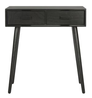 Console Willia Noir Bois De Pin 72 X 35 X 78 Cm