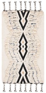 Tapis Kenya 122 X 183 Cm D'inspiration Marocaine Alena Bleu