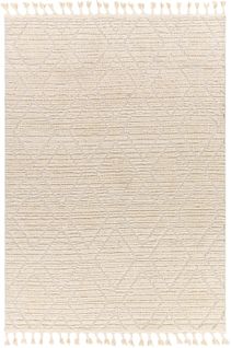 Tapis Berbère Ethnique Ivoire 160x213 Cm Jasmine