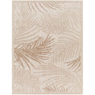 Tapis D'extérieur/intérieur Aspect Jute Beige/ivoire 160x213 Cm Vanessa