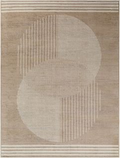 Tapis Scandinave Moderne Brun/beige 200x275 Cm Enso2