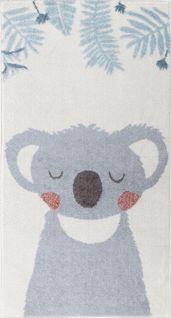 Tapis Enfant Koala - Multicolore/gris - 80x150cm - Kooky