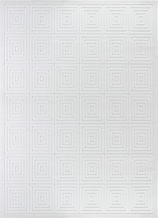 Tapis D'intérieur/extérieur Scandinave Moderne Blanc 160x220