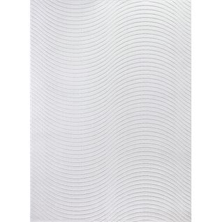 Tapis Intérieur/extérieur à Effet 3d Et Relief Blanc 200x275 Cm Ayumi