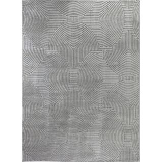Tapis Intérieur/extérieur à Effet 3d Et Relief Gris 160x220 Cm Reyko
