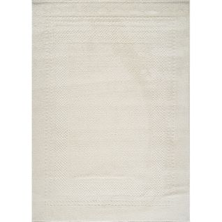 Tapis Scandinave Bohème Ivoire 200x275 Cm Ambre
