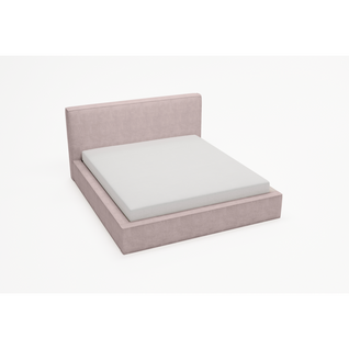 Lit Coffre Tissu Lisse 180 X 200 Josephine