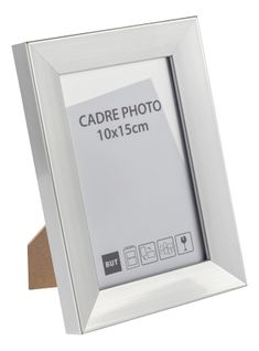 Cadre photo 10x15 cm  Argent