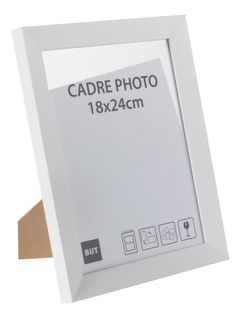 Cadre photo 18x24 cm  Blanc