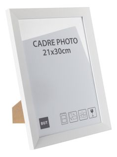 Cadre photo 21x30 cm  Blanc