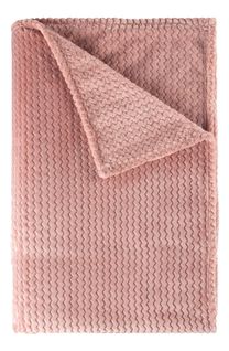 Plaid 220x240 cm ZIGGY Rose