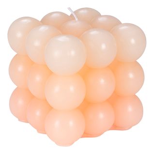 Bougie H. 12 cm ULBO Beige