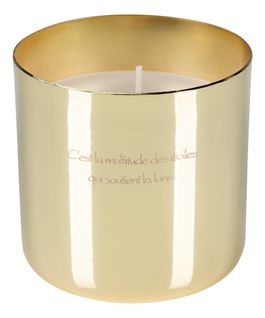 Bougie métal H. 8,5 cm UDISA Bronze